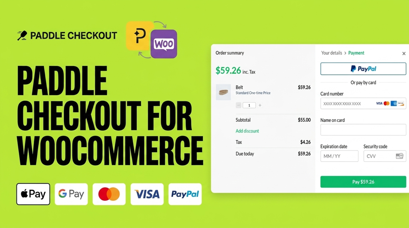 WooPaddle plugin features